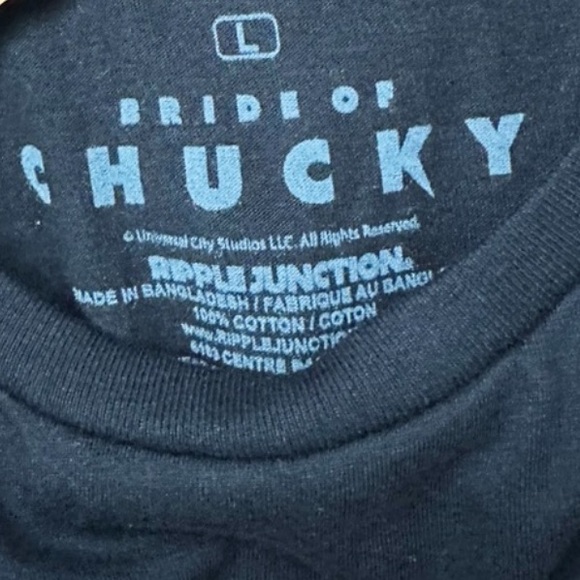 NWOT Bride Of Chucky Graphic Tee - Picture 2 of 7
